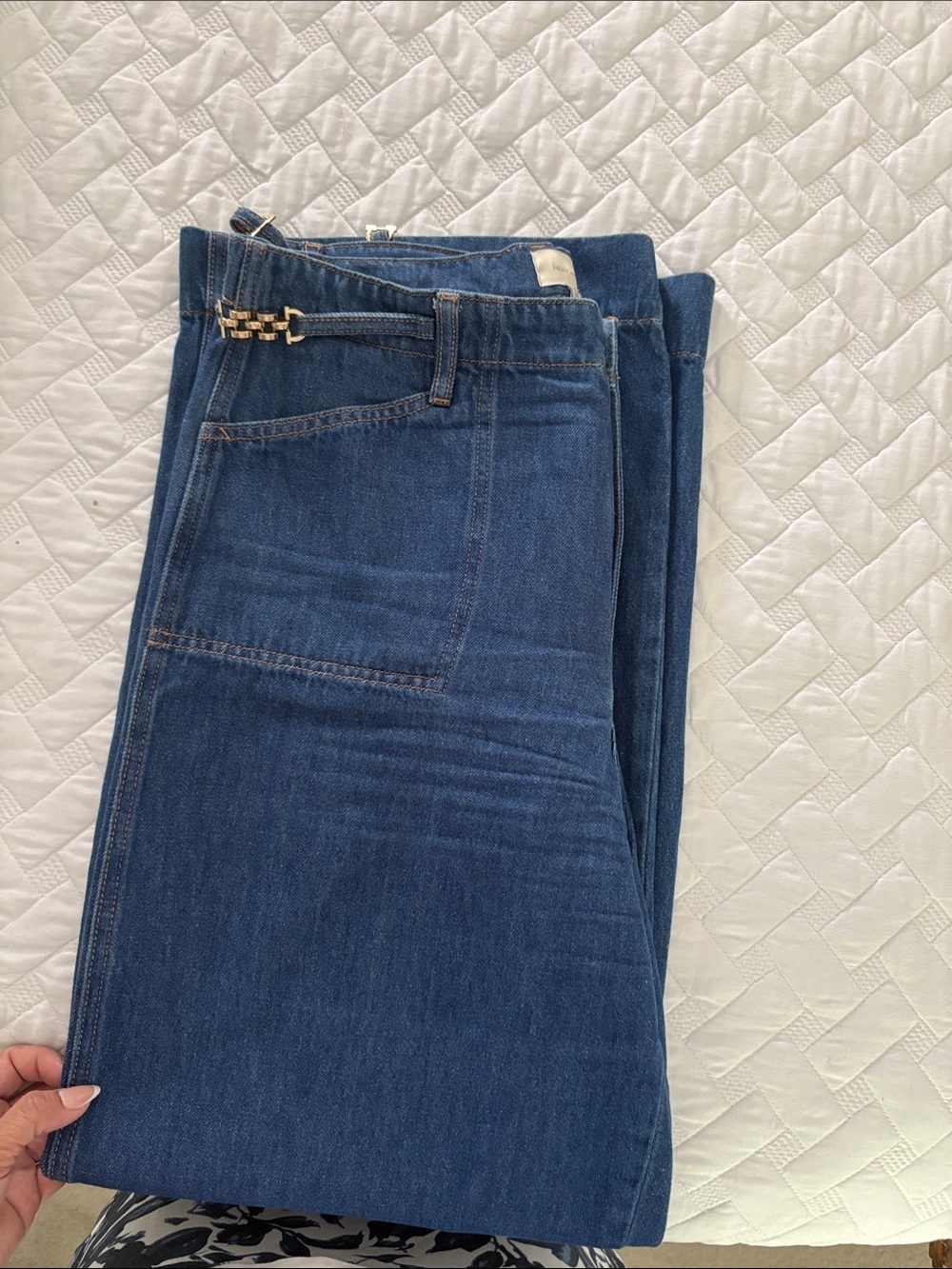 Favorite Daughter The Mischa Super High Waist Wide Leg Jeans